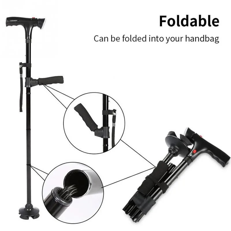 Adjustable Walking Cane Mobility Aid