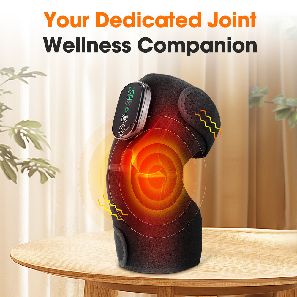 Heating Vibration Knee Pad Therapy Device