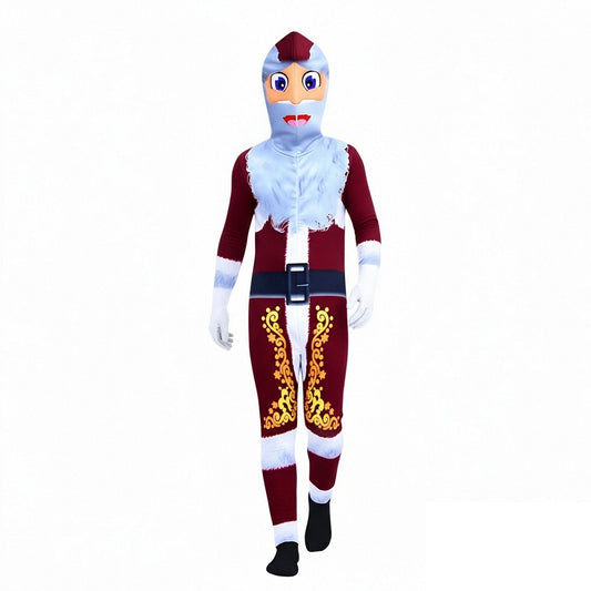 Kids Santa Costume Onesie Holiday Outfit