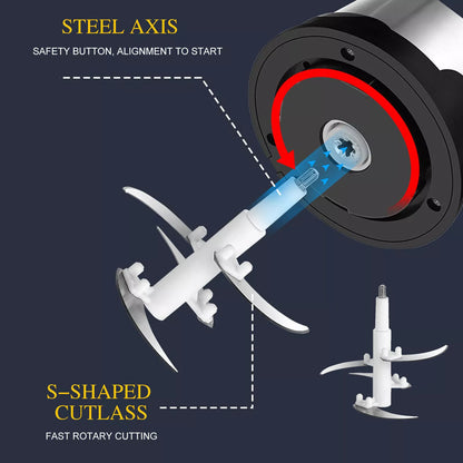 2L Food Chopper Food Processor Kitchen Appliance