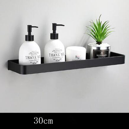 Aluminum Bathroom Wall Shelf Storage Unit