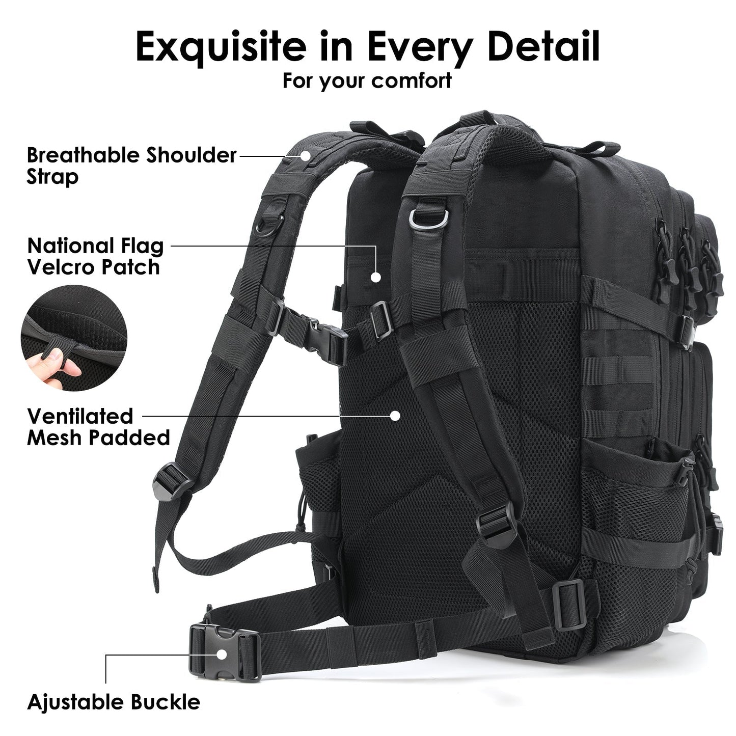 Tactical Assault Backpack Military Outdoor Gear Backpack