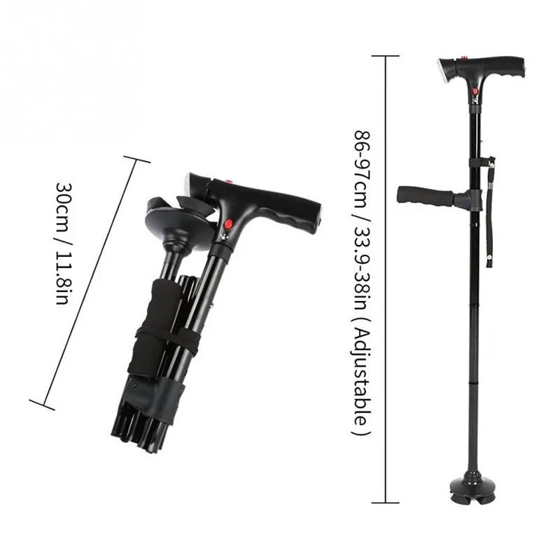 Adjustable Walking Cane Mobility Aid