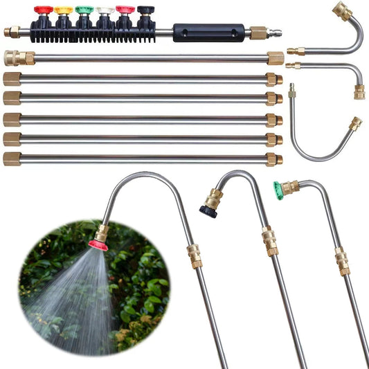 Telescopic High-Pressure Washer Wand Set 4000 PSI