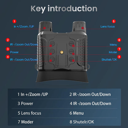 3D Night Vision Binoculars Goggles