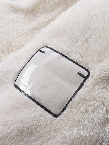 Men's Waterproof Puffer Jacket with Fleece Lining