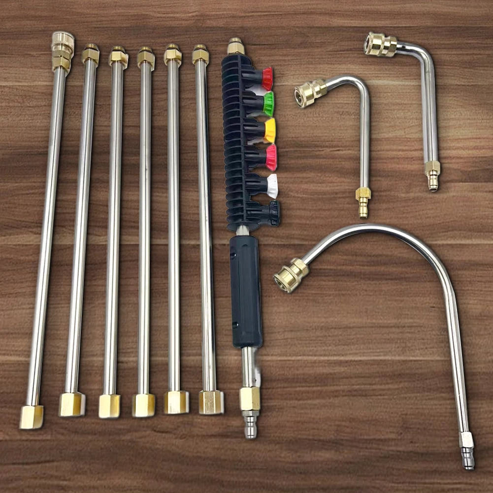Telescopic High-Pressure Washer Wand Set 4000 PSI