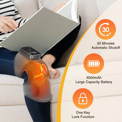 Cordless Electric Knee Massager Device