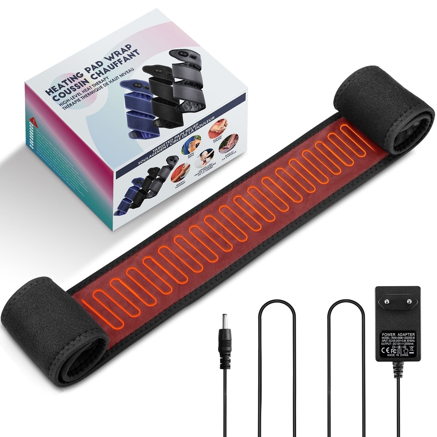 Elbow Heating Pad Wrap Pain Relief Device