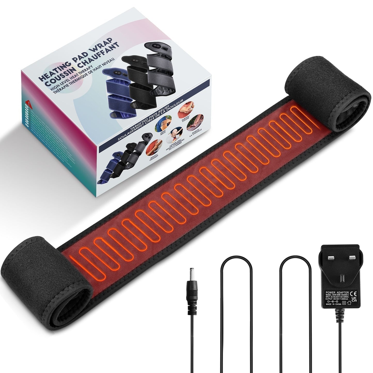 Elbow Heating Pad Wrap Pain Relief Device