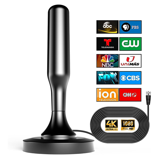 4K Indoor HDTV Antenna Digital TV Receiver Magnetic