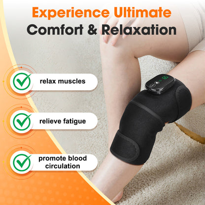 Heating Vibration Knee Pad Therapy Device