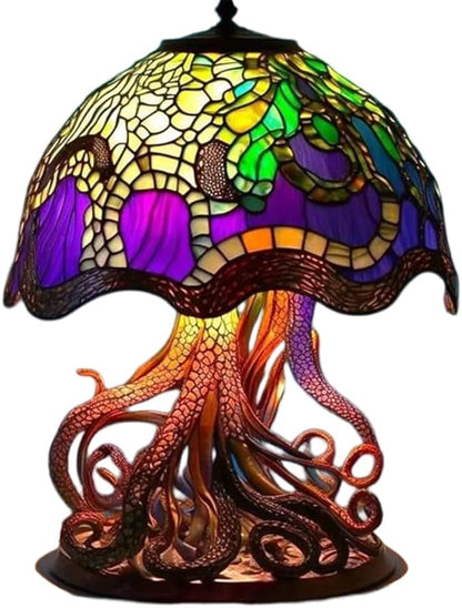 Stained Glass Mushroom Table Lamp 9 Styles