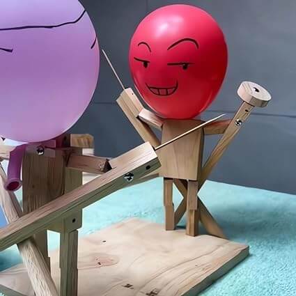 Wooden Puppet Toy for Kids