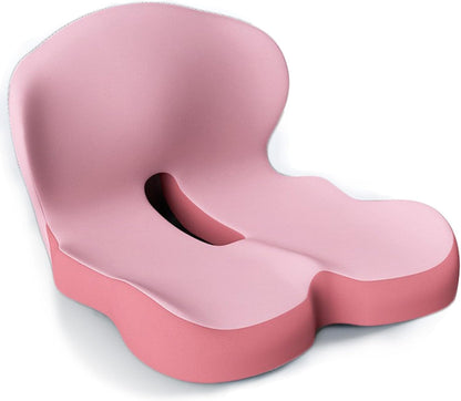 Memory Foam Seat Cushion with Lumbar Support
