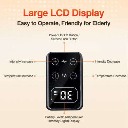 Cordless Electric Knee Massager Device