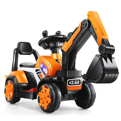 Electric Ride On Excavator Toy Vehicle