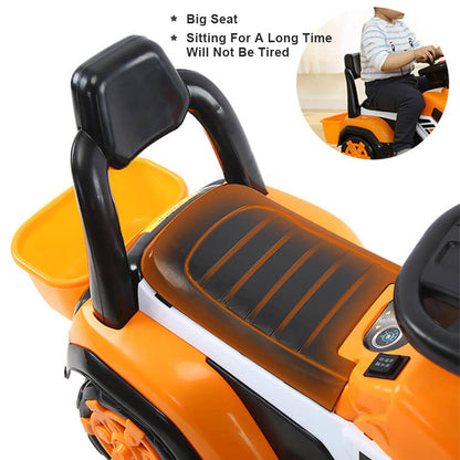 Electric Ride On Excavator Toy Vehicle