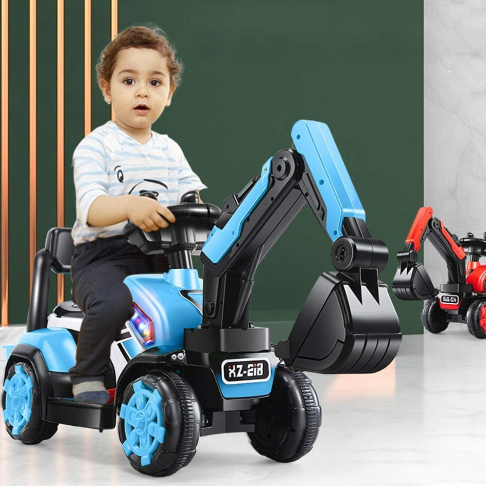 Electric Ride On Excavator Toy Vehicle