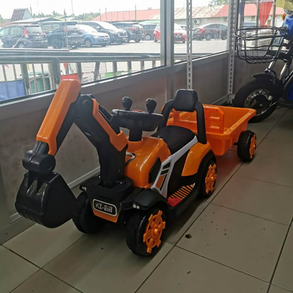 Electric Ride On Excavator Toy Vehicle