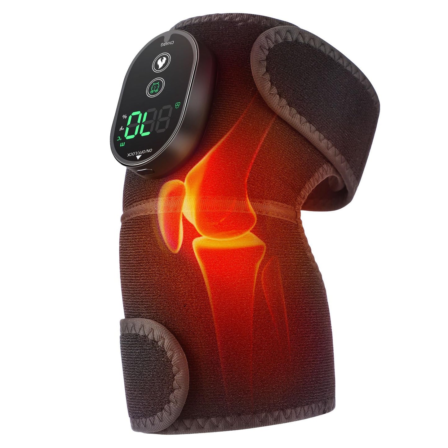 Wireless Knee Heat Therapy Wrap Rechargeable Device