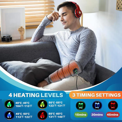 Elbow Heating Pad Wrap Pain Relief Device