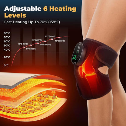 Wireless Knee Heat Therapy Wrap Rechargeable Device