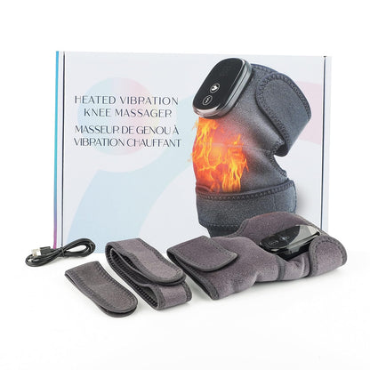 Heated Knee Massager Therapy Device 3-in-1 Unit