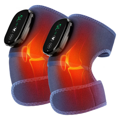 Heated Knee Massager Therapy Device 3-in-1 Unit