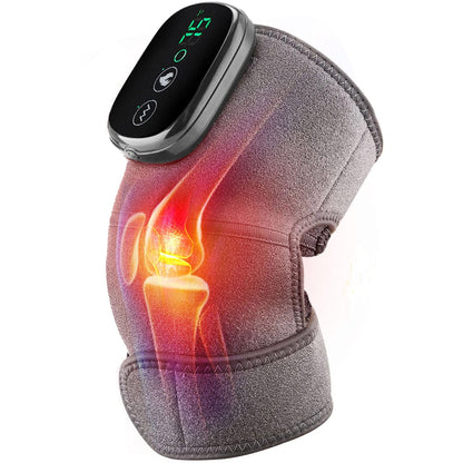 Heated Knee Massager Therapy Device 3-in-1 Unit