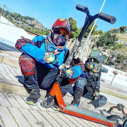 Kids Knee Pads Elbow Pads Bike Gloves Set