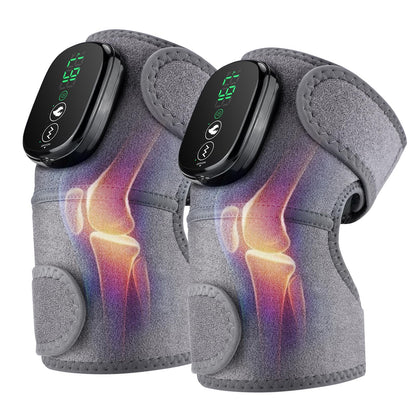 Electric Knee Massager with Heat 2-in-1 Device