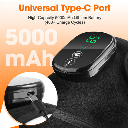 Heating Vibration Knee Pad Therapy Device