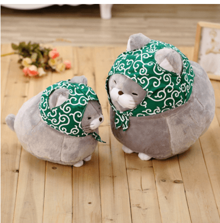 Cat Plush Toy Stuffed Animal Grumpy Toy