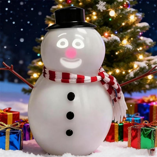 Snowman Light Projector Animated Display
