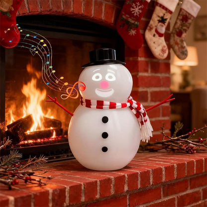 Snowman Light Projector Animated Display