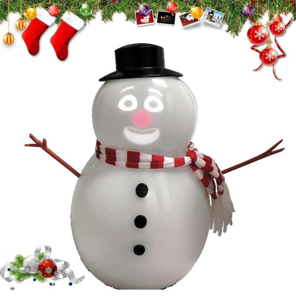 Snowman Light Projector Animated Display