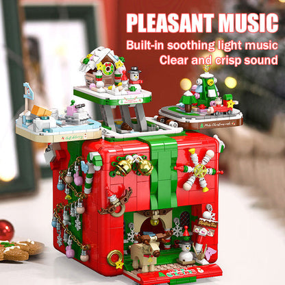 Building Block Music Box Puzzle Toy for Kids