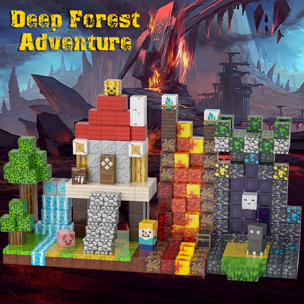 Magnetic Building Blocks Set for Kids