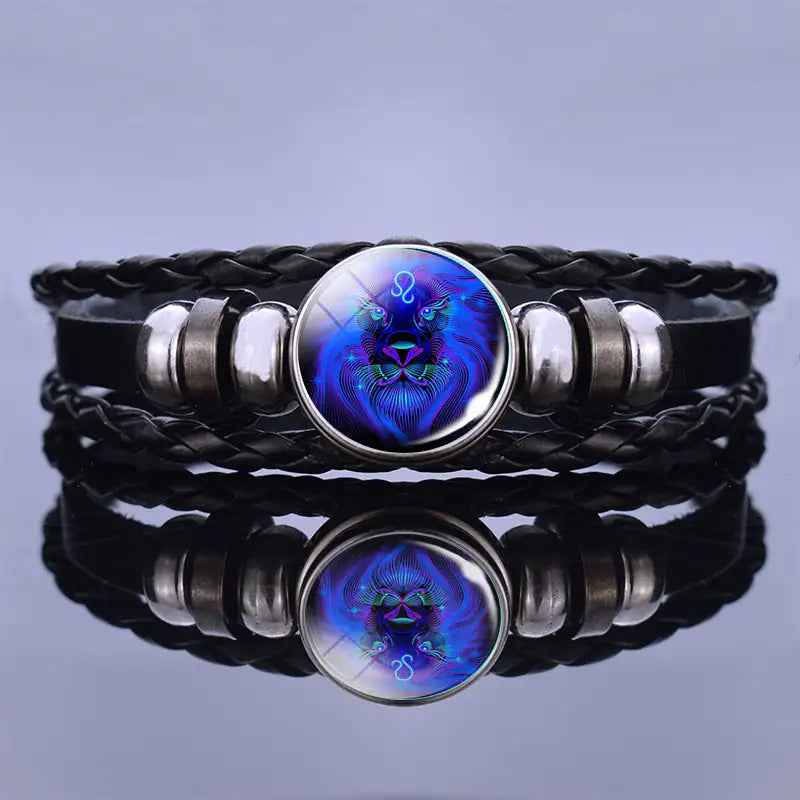 Lapis Lazuli Sodalite Bead Bracelet