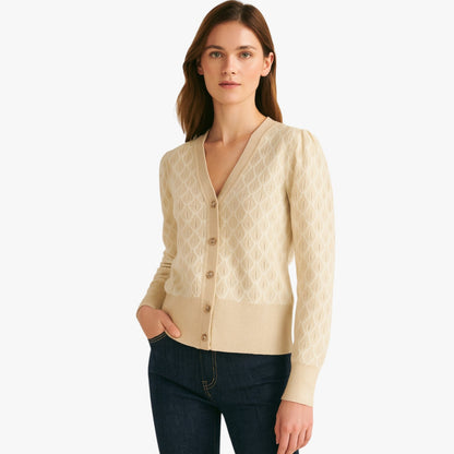 Women's  Casual Style Sequined Cardigan