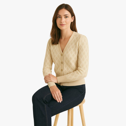 Women's  Casual Style Sequined Cardigan