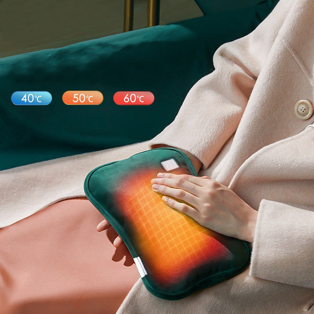 Rechargeable Electric Hand Warmer Power Bank Portable Battery