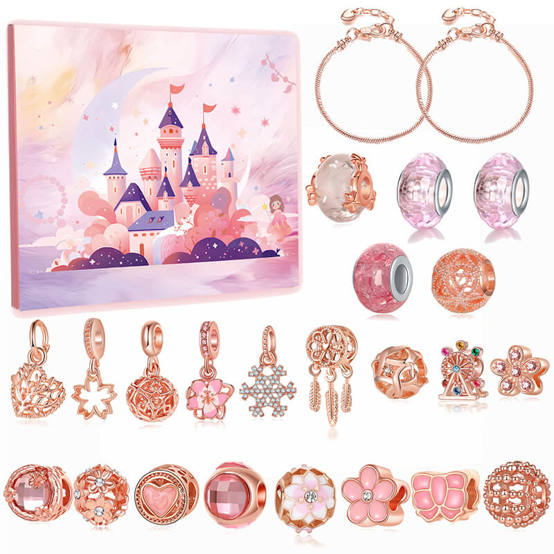Advent Calendar Bracelet Kit with 22 Accessories