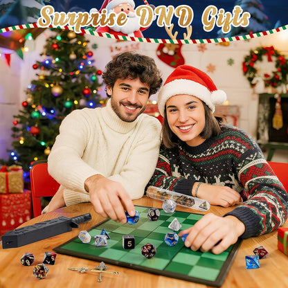 Christmas Advent Calendar 2025 Dice Set Role Playing Game
