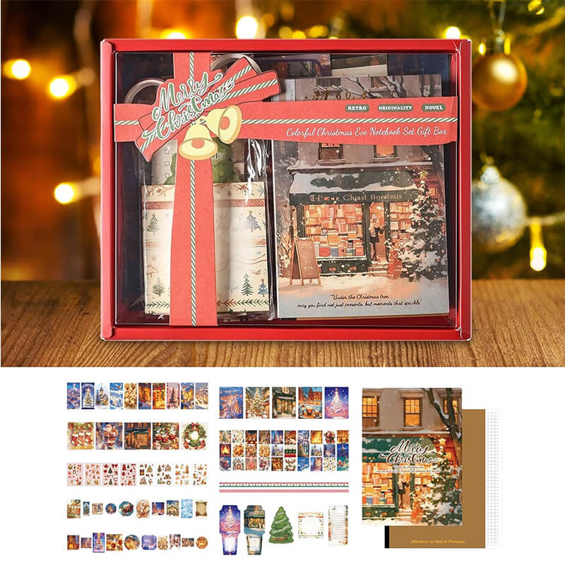 Christmas Scrapbook Stickers Decals Sticky Notes Set