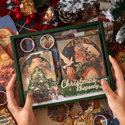 Christmas Scrapbook Stickers Decals Sticky Notes Set