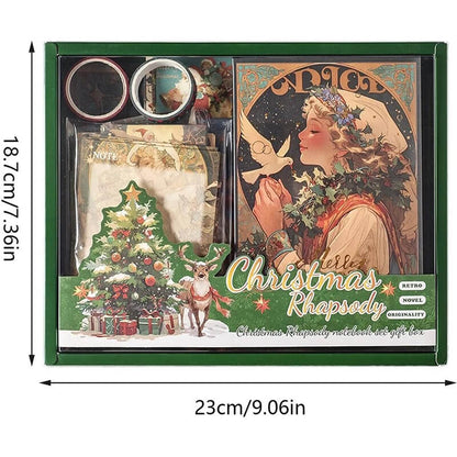 Christmas Scrapbook Stickers Decals Sticky Notes Set