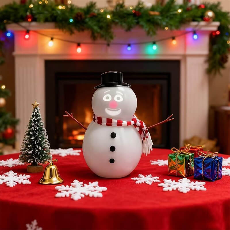 Snowman LED Speaker USB Charging Toy