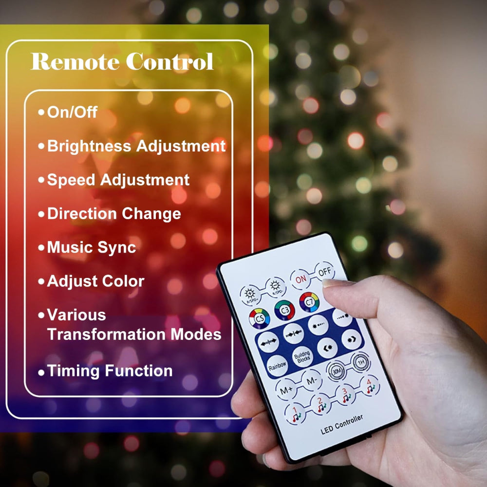 LED Outdoor Christmas Lights Smart Control System